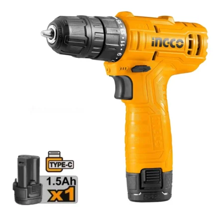 Visseuse ingco 12v 1 batterie type c