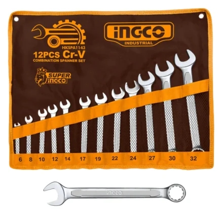 Cles mixtes ingco 12pcs 6-32mm