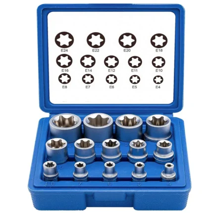 Jeu de douilles type-e 14pcs