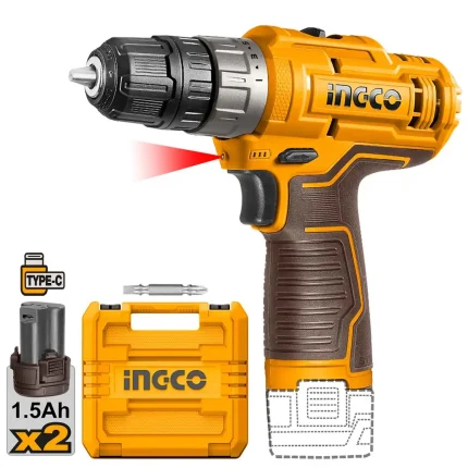 Visseuse ingco 12v 2 battries typec