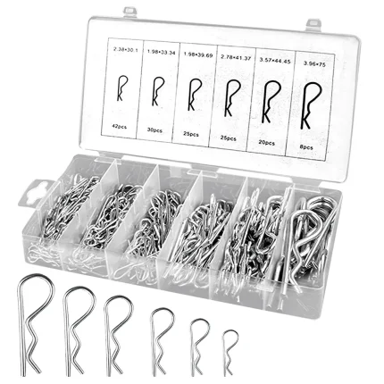 Clips de goupilles hitch type r 150pcs