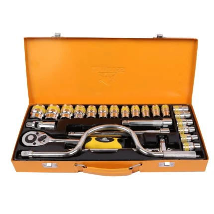 Coffret cle a cliquet lamboss 24 pcs 8-32