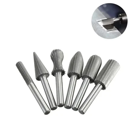 Fraises limles rotatives metal 6pcs