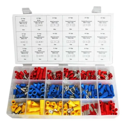 Cosses electrique isolees 280 pcs